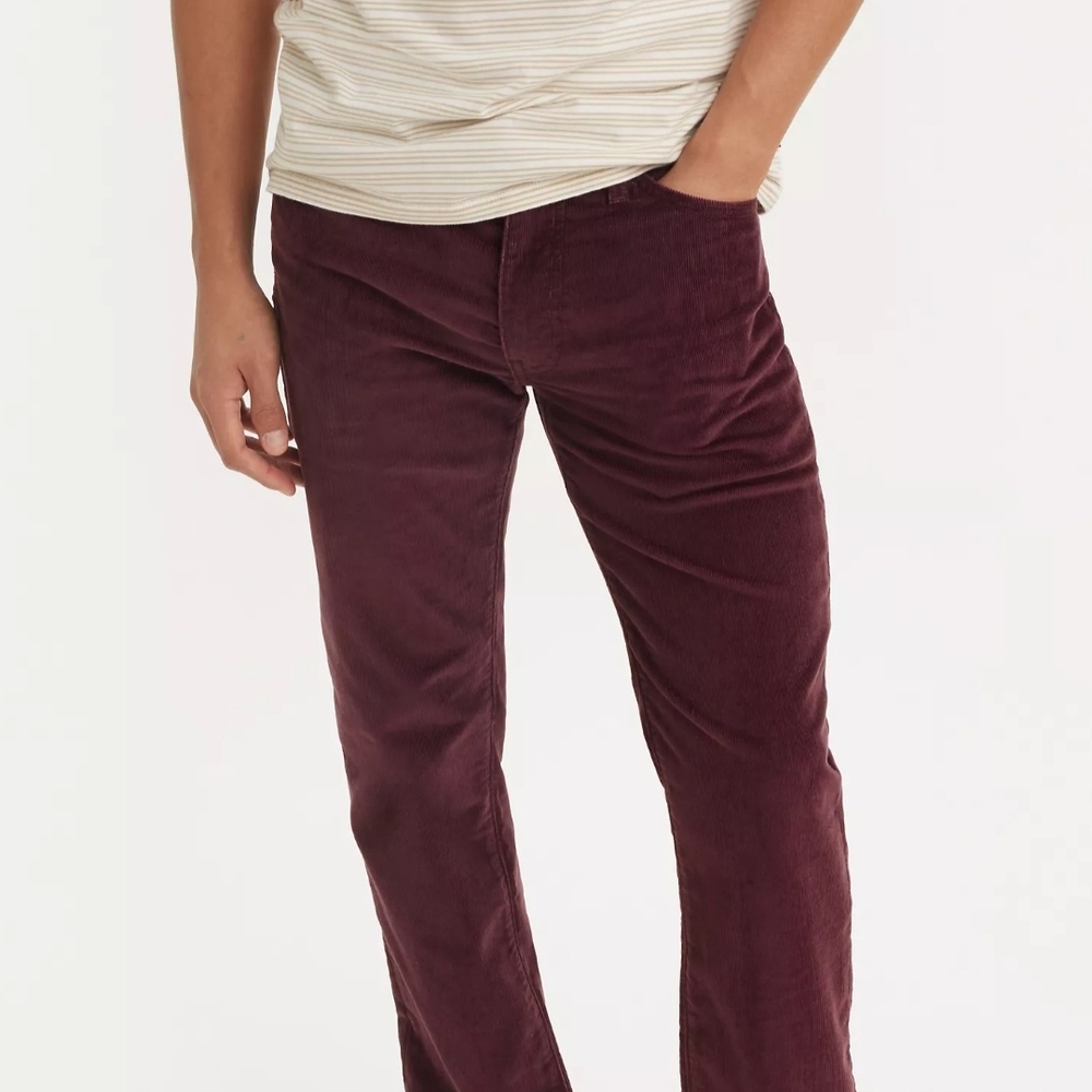 Levi's Men's Maroon Corduroy Pants